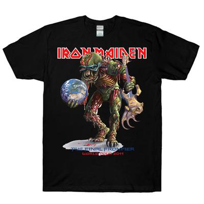 Iron Maiden Final Frontier World Tour Black Unisex T-Shirt