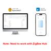 Dla aplikacji Ewelink Inteligentny Dom Czujnik Drzwi Zigbee Detektor Otwarcie Zamknięcie Drzwi Okna Ochrona Bezpieczeństwa Alarm Wsparcie Home Assistant