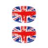 Union Jack Rukojeť opěradla sedadla 3D nálepka Epoxidová dekorativní nálepka Ochranná fólie pro Cooper One F56 Příslušenství