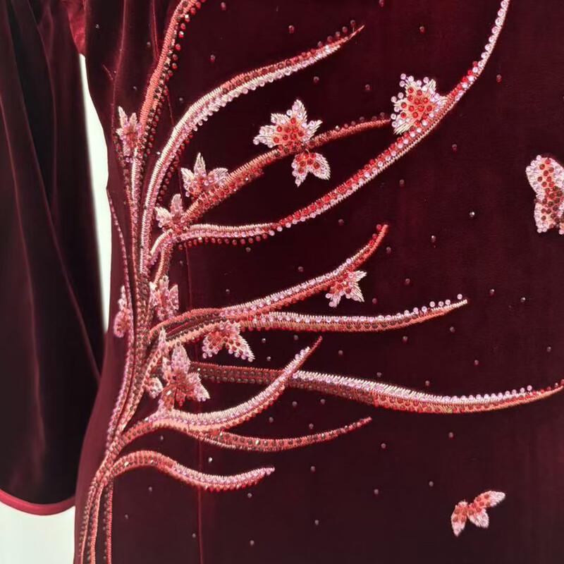 Pasit Chinese Style Mother of the Bride Cheongsam Dress