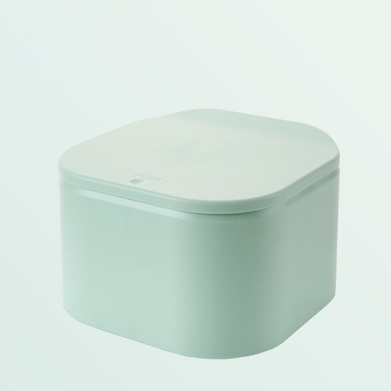 Desktop Small Trash Can Living Room Wastebasket Office Small Trash Can Household Waste Bin Small Desktop Garbage Basket Table
