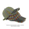 Colorful Houndstooth Baseball Cap Women's Spring Sunscreen Hat Men's Stitching Cap