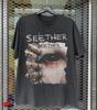HORKÁ NOVINKA!!! Seether Karma and Effect Tričko Unisex Přetisk Plné Vintage Tričko Pánská Trička