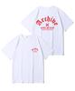 Oeta Archive Gothic Double Cotton Oversized Short Sleeve T-Shirt White Ots26033