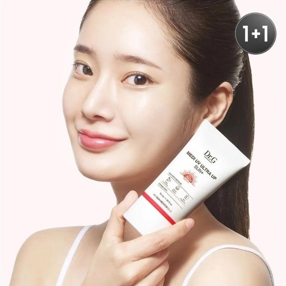 [1+1] [Dr.G] Medi UV Ultra Up Sun Plus 50ml SPF50+ PA+++(Red) x 2