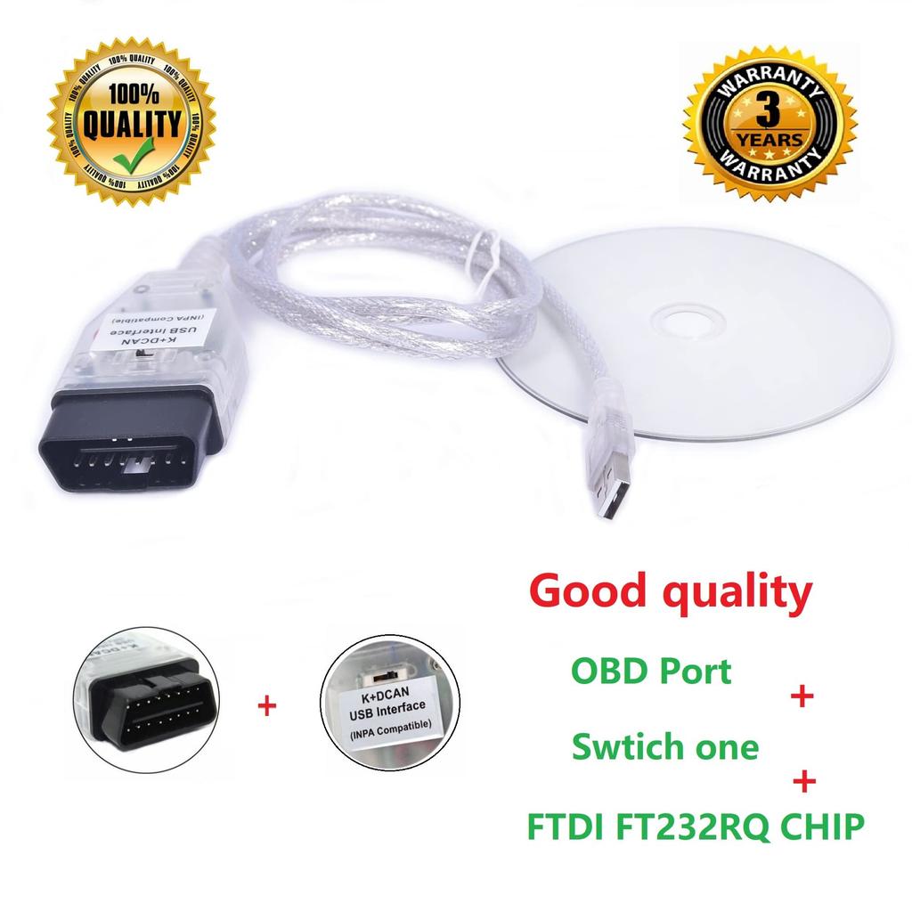 Anti-break INPA K+ Ediabas k d cable USB switch k+dcan BMW USB
