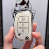 Hyundai Key Case for Ix35, Ix25, Mistra, Elantra Lingdong, Tucson, Sonata 9 - TPU Car Key Shell