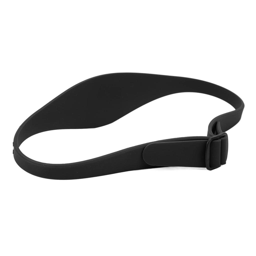Neckline Shaving Template Adjustable Curved Silicone Hair Trimming Guide for Children Adults Black