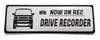 WAGON R SMILE Emblem Sticker for Model 1 Wagon R Smile Dash Cam Equipped Vehicles (Pre-facelift)