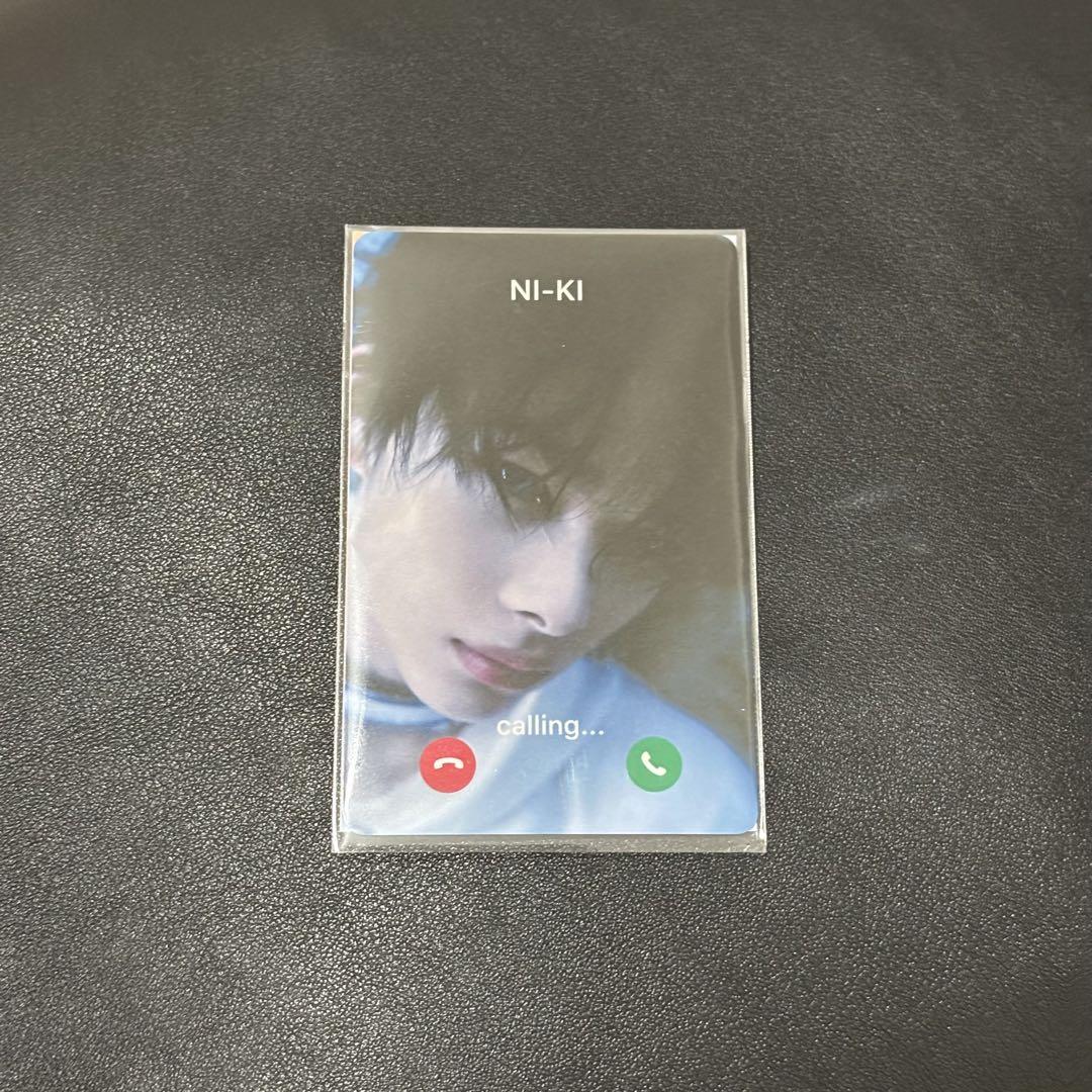 

[USED] ENHYPEN desire unleash Niki Hello Trading Card Winning Item