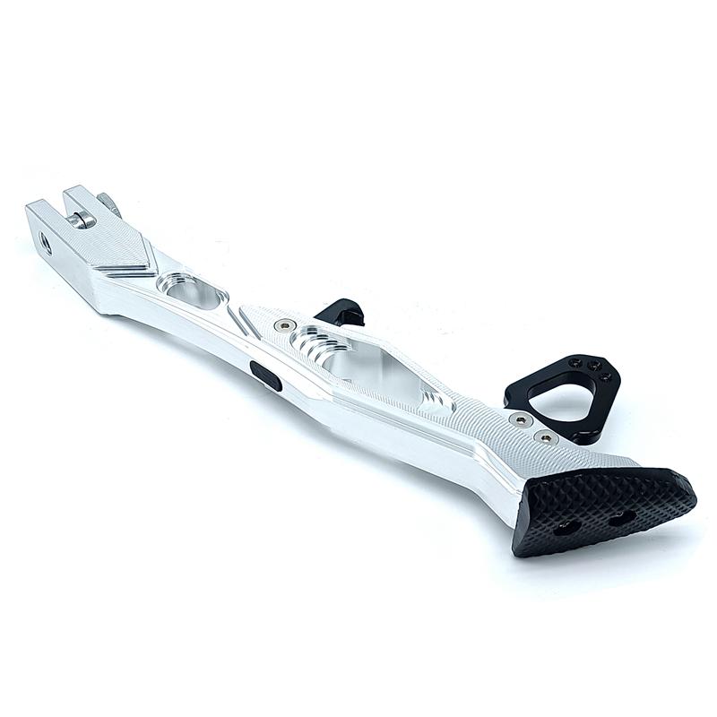 LMoDri CNC Aluminium Alloy Motorcycles Kickstand Kick Side Stand Motorcycle Scooter Street