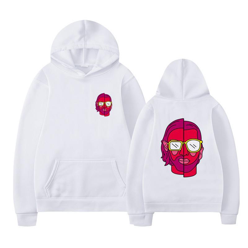 Le Monde Chico Double Sided Graphic Print Hoodie Album