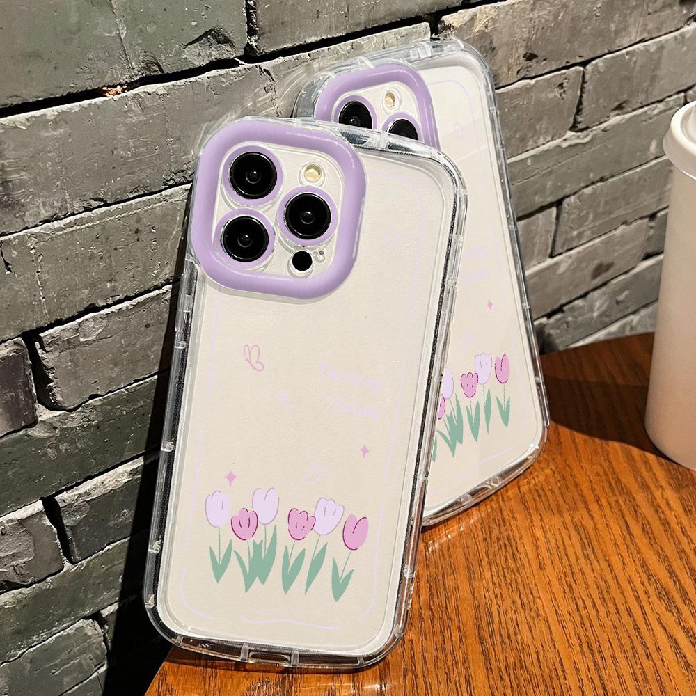 Mobile Phone Cases for iPhone 11 13 XR 15 Pro Max 12 14 Pro Max Case iPhone 16 7 Plus 8 Plus XS Max Cartoon Pattern Anti-drop Protection Shockproof