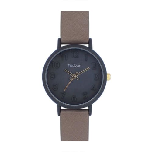 

Tea Spoon Women s Brown Color Casual Watch H04722A-1 BR