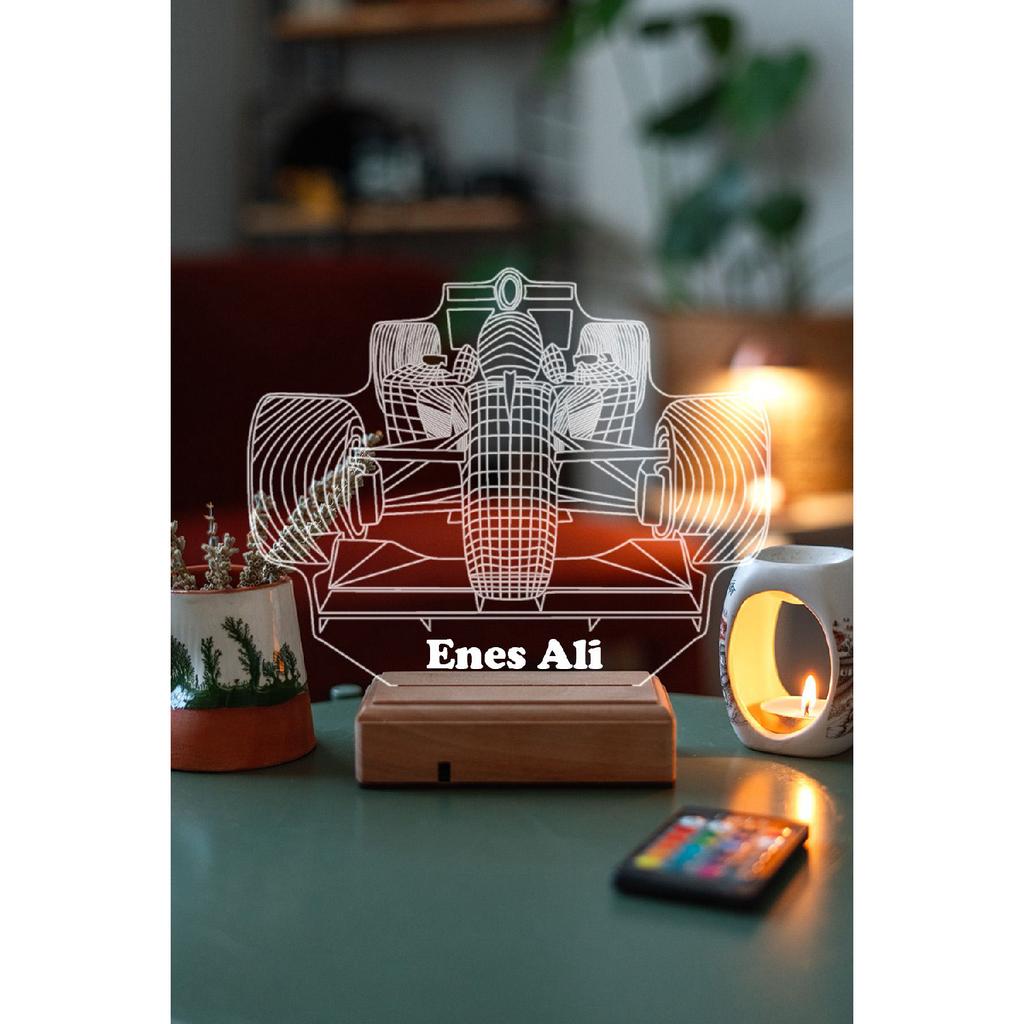 Veilleuse à 16 couleurs contrôlées Formula F1