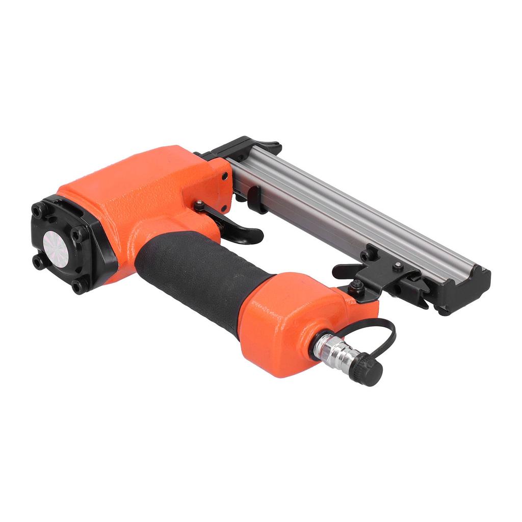 Pneumatic Nail Gun Woodworking Narrow Crown Stapler Alloy Steel InLine Nailing Tool P625