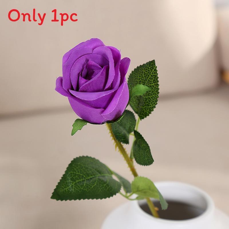Silk Artificial Rose Flowers For Wedding Decor Home Styling Photography Use