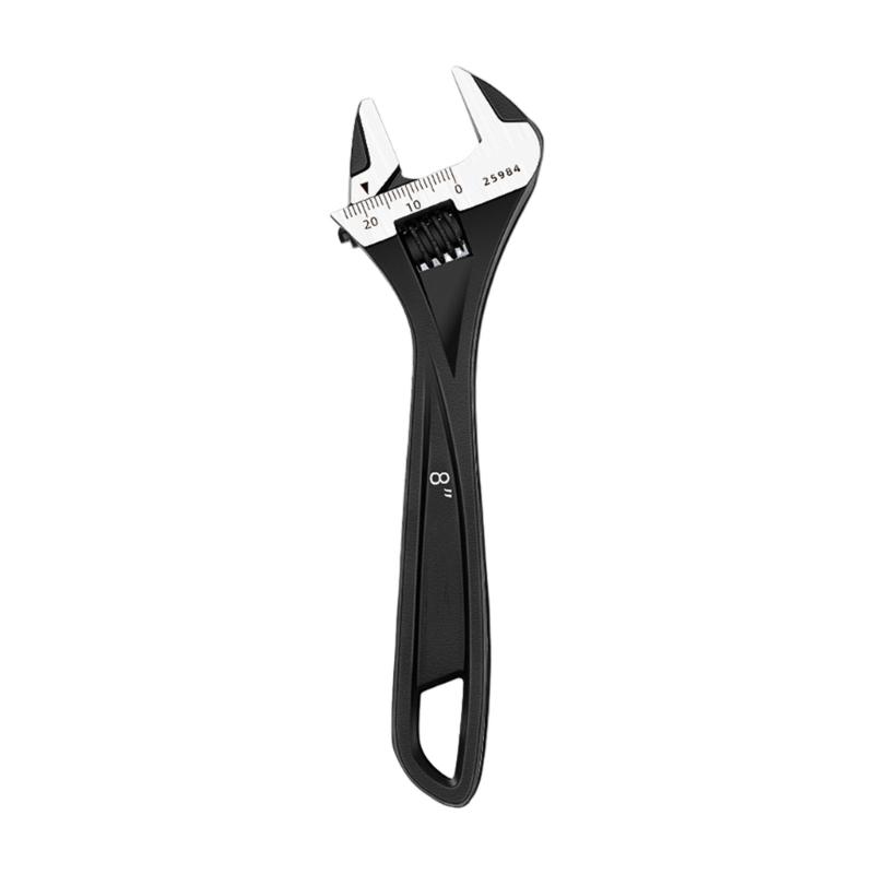 0-30mm Adjustable Double Use Wrench Pipe Wrench for Faucet/Connecting Pipe/Shower Head Hand Tool for Water Pipe 8-Inch