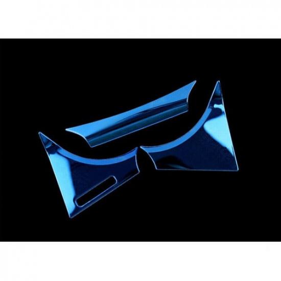 For Toyota Camry 2018- Blue Titanium Inner Dashboard Meter Decor Cover Trim