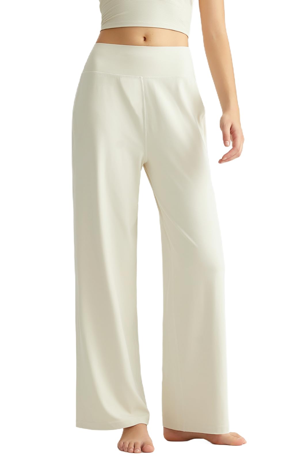 

[MORGEN SKY] Sportswear Yoga Pants, Wide Leg, Active Long, Sporty, Relaxing, Breathable, Quick-Drying, Fitness, Training, Gym, Loungewear CK5117 (JP,
