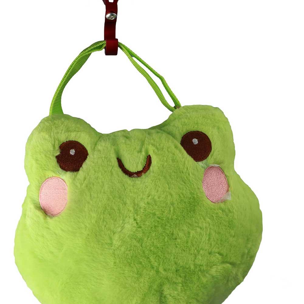 Kids Frog Girl Crossbody Bags Women Handbag Bag Single Shoulder Bag Plush Doll Bag Children Bag