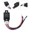 Reliable 12V 40A Car Automotive Relay 4 Pin SPST Contact Type Suitable for Strobe Lights Fog Lights Car Alarms and More