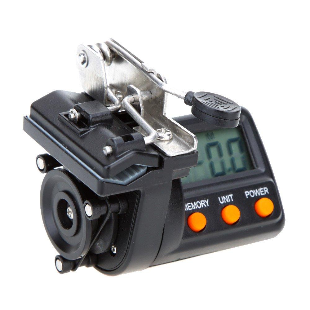 LIXADA 999.9M Digital Scale, Fishing Measure, Digital Display Fishing Line Counter