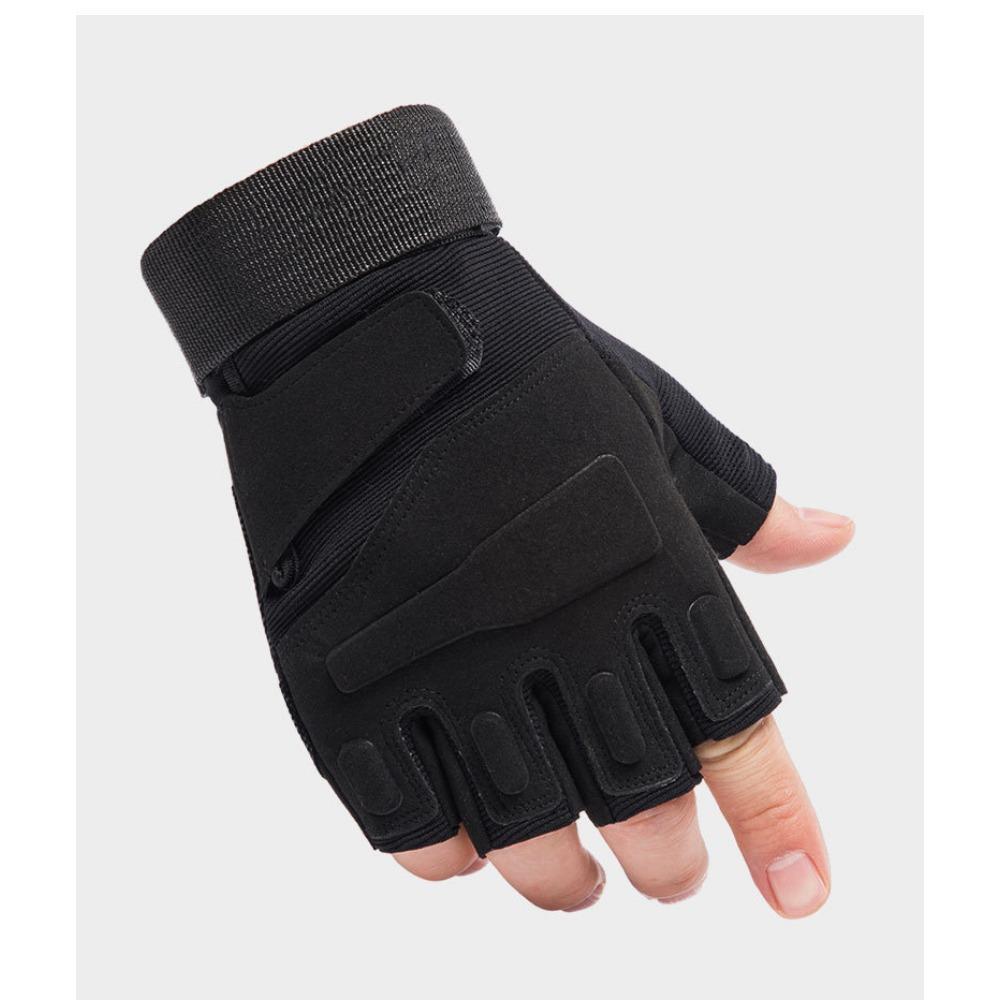Outdoor Tactical Gloves Men and Women Field Military Fans Mountaineering Sports Motorcycle Riding Shade Fitness Half Finger Gloves