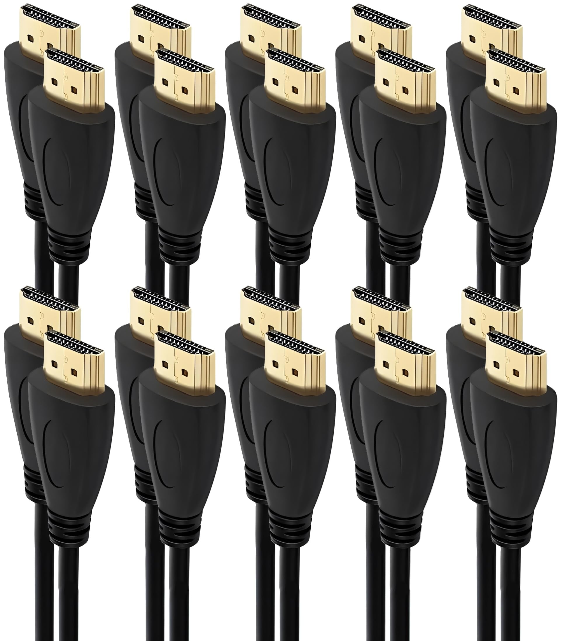 

HDMI ARC Type A Male to Type A for and Gaming Standard Length [Amazon Exclusive] High-Speed Cable, 2K/4K, Compatible, Male, Black, Gold-Plated TV, PC,