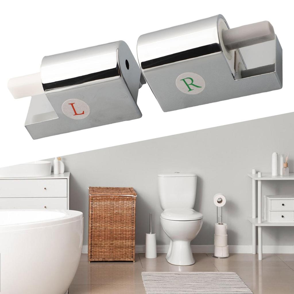 Contemporary Toilet Hinges Set Plumbing Top Fixing Method