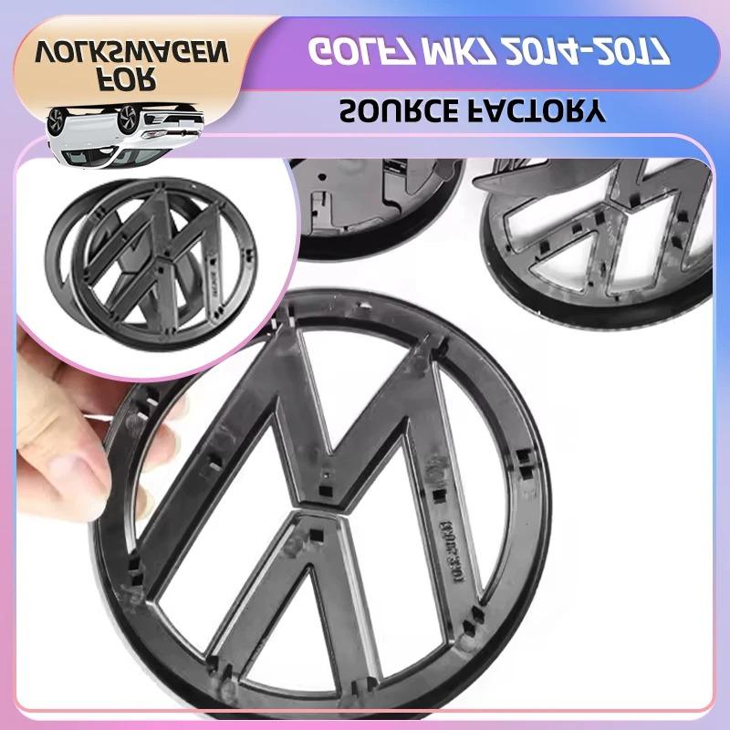 2026 Hot For VW VOLKSWAGEN Hub Caps For Volkswagen Golf 7.5 MK7.5 Car Styling Front Head Hood Bonnet Emblem Rear Tail Bumper Tru
