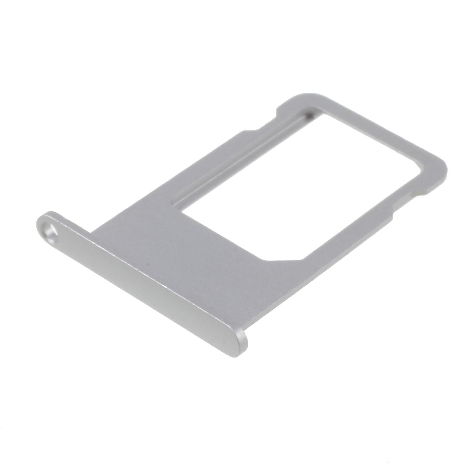 

OEM SIM Card Tray Holder Part for iPhone 6s Silver