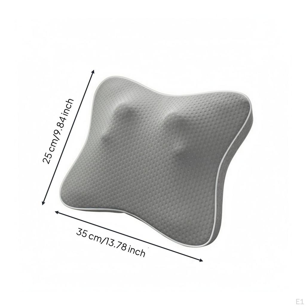 Neck Massage Pillow Multifunctional Ergonomic Textured Cushion