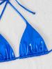 2026 European & American Cross-border Glitter Slim-fit Bikini Set - Sexy Nightclub Best Seller