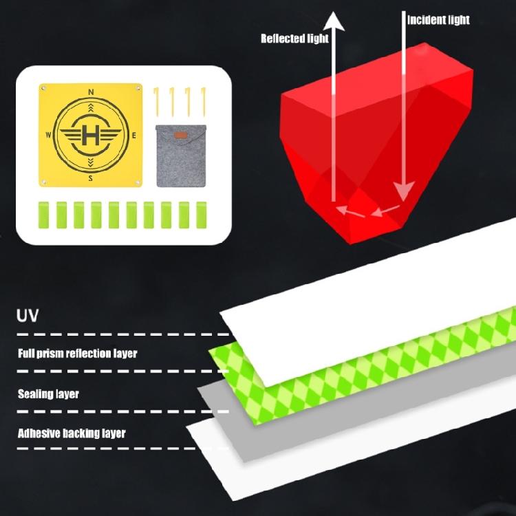 Foldable Landing Pad Parking Apron Pad Water Resistant Lightweight Aircraft Pad for Air 3S/Mini 2/Air 2S/Air 2