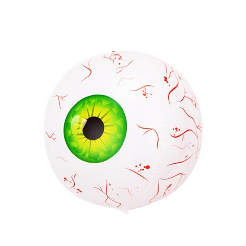 22inch Halloween Foil Inflatable Eyeball Decoration Spooky Halloween Party Supplies 4D Eyeball Balloons Halloween Home Decors