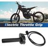 7/8" 22mm Electric Throttle Grip CNC Aluminum Quick Twist with Throttle Cable Kit for Sur-Ron Light Bee X for Segway X160 X260 Dirt Bike for E-Ride