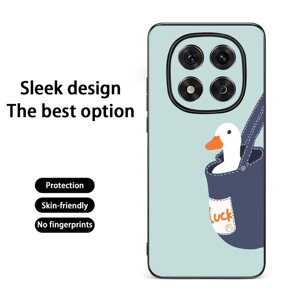 

Cute fashion Duck cute cartoon Phone Case For Redmi Note 14 13 12 11 Pro Plus S 5G 14C A3 Soft Black Phone Cover Redmi Note12ProPlus