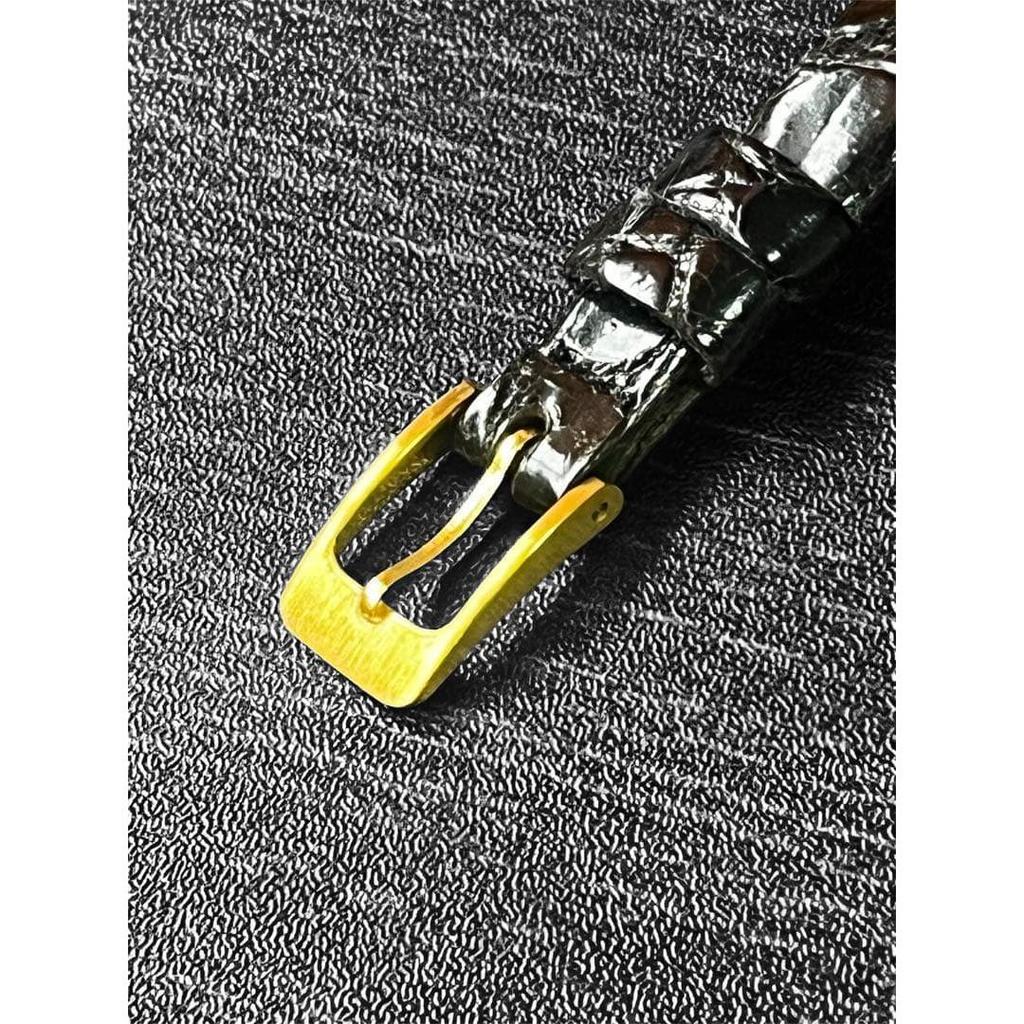 Used LONGINES Vintage Watch Gold Leather Belt
