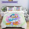 3pcs Good Friends Daisy Donald Duck Bedding Set 1 Soft Quilt Cover + 2 Pillowcases, Machine Washable Suitable for All Seasons B029