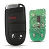 Jingyuqin M3N-40821302 Smart Card Remote Control Key 433MHz for Dodge Durango 2015-2022 Fob ID46 PCF7953 Chip 2/3/4/5 Buttons