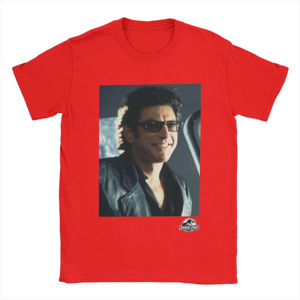 Jurassic Parks Dr.. Ian Malcolm Sexy Chaostheoretiker T-Shirt Herren Baumwolle Vintage T-Shirts Rundhals T-Shirts Kurzarm Kleidung Grafik
