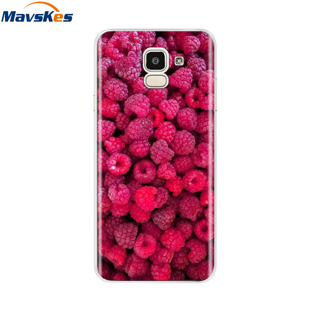 For Samsung Galaxy J6 2018 Case Soft TPU Silicone Back Cover sFor Coque Fundas Samsung J6 2018 J6 Plus 2018 Soft Phone Cases