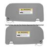 Compatible Gray Pair with Lights for 2005-2010 Kia Sportage (Part 85202-1F690LX)