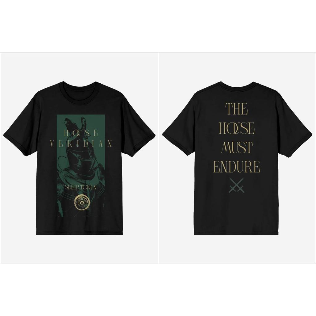 ZX Tee Sleep Token Evening In Arcadia House Veridian Motif Périphérique Impression Été Marque De Luxe Coton Hommes Et Femmes T-Shirts