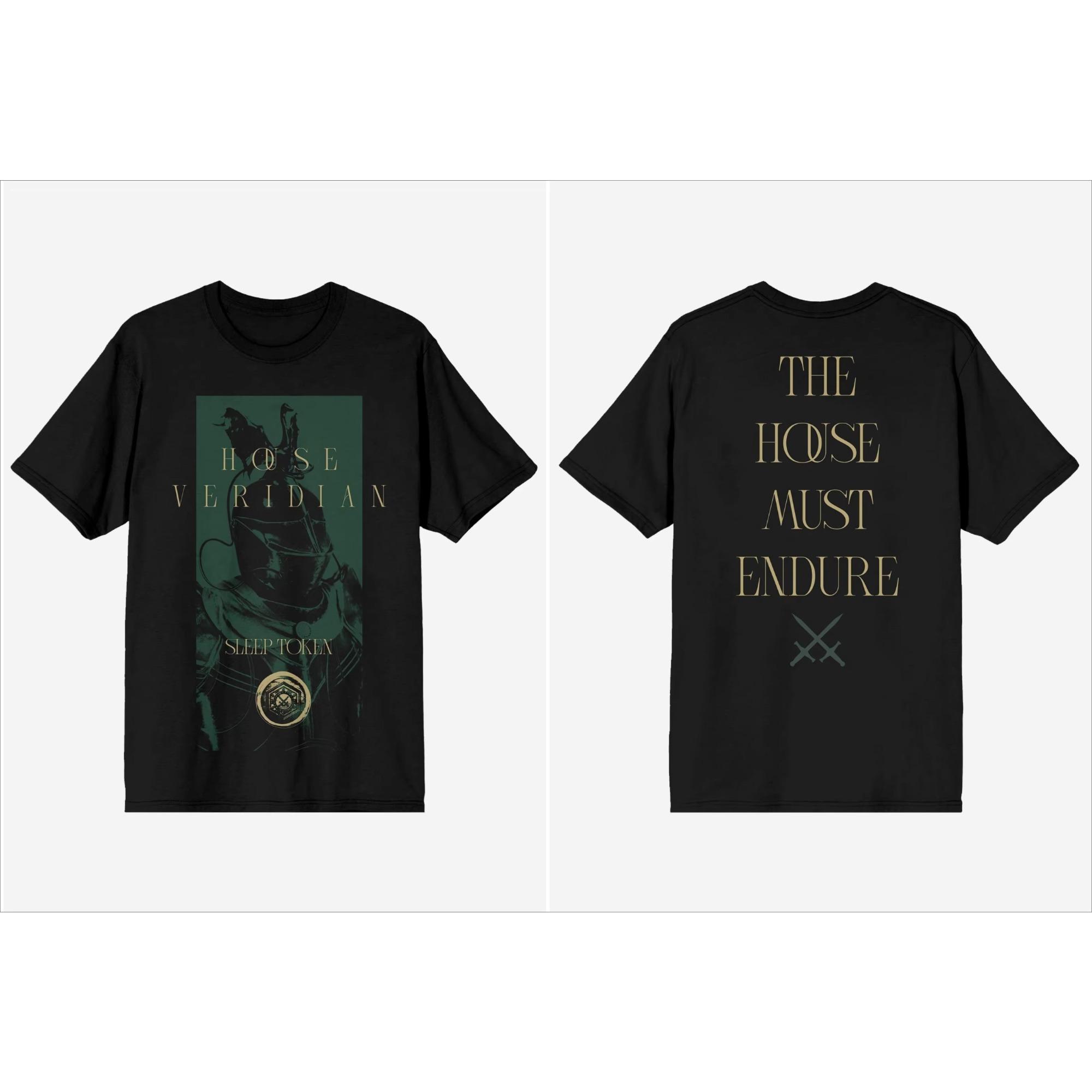 

ZX Футболка Sleep Token Вечір в Аркадії Будинок Верідіан Мотив Периферійний Друк Літо Люксовий Бренд Бавовна Чоловічі та Жіночі Футболки S