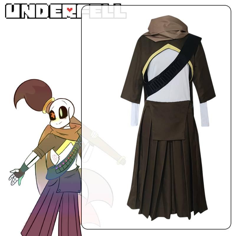 Undertale Insans Cosplay Costume Set For Anime Fans In Chinese-style Vintage