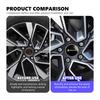 For Toyota 4PCS 56mm Car Styling Wheel Center Hub Caps Stickers Badge TDR GR Corolla Yaris Aygo Prius RAV4 Crown CHR Camry