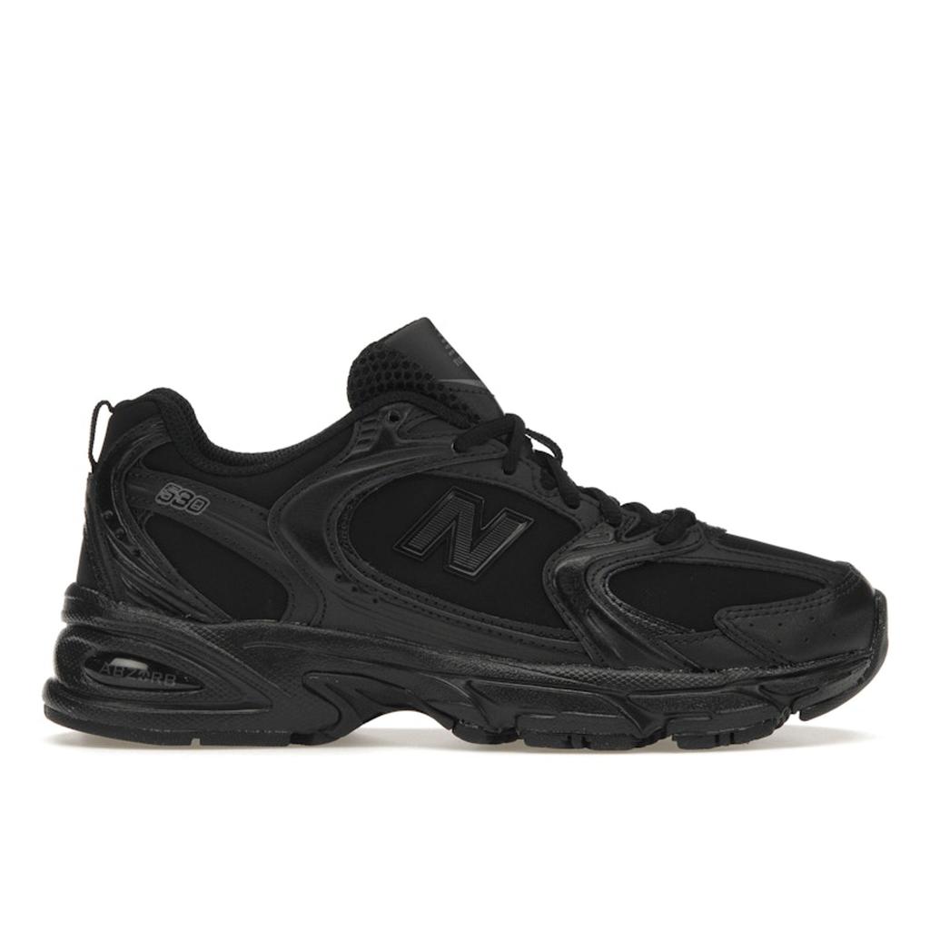 New Balance 530 Triple Black Leather Unisex MR530NB