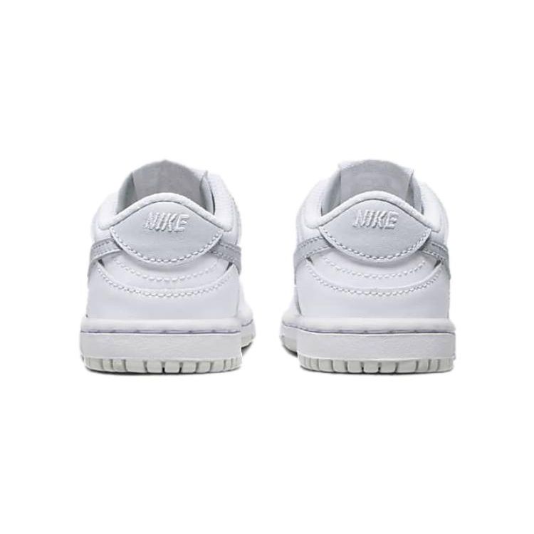 Nike Dunk Low TD Pure Platinum Baby Sneakers White DH9761-102